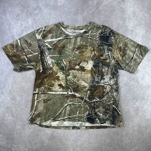 REALTREE Camo Tshirt Cotton Camouflage‎ Size Large (40-42)